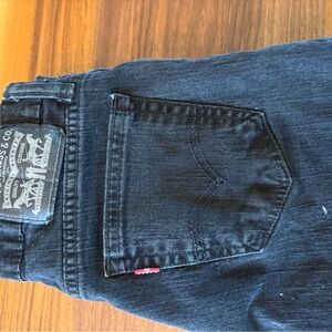 Signature by Levi Strauss Black Slim-Straight Jeans